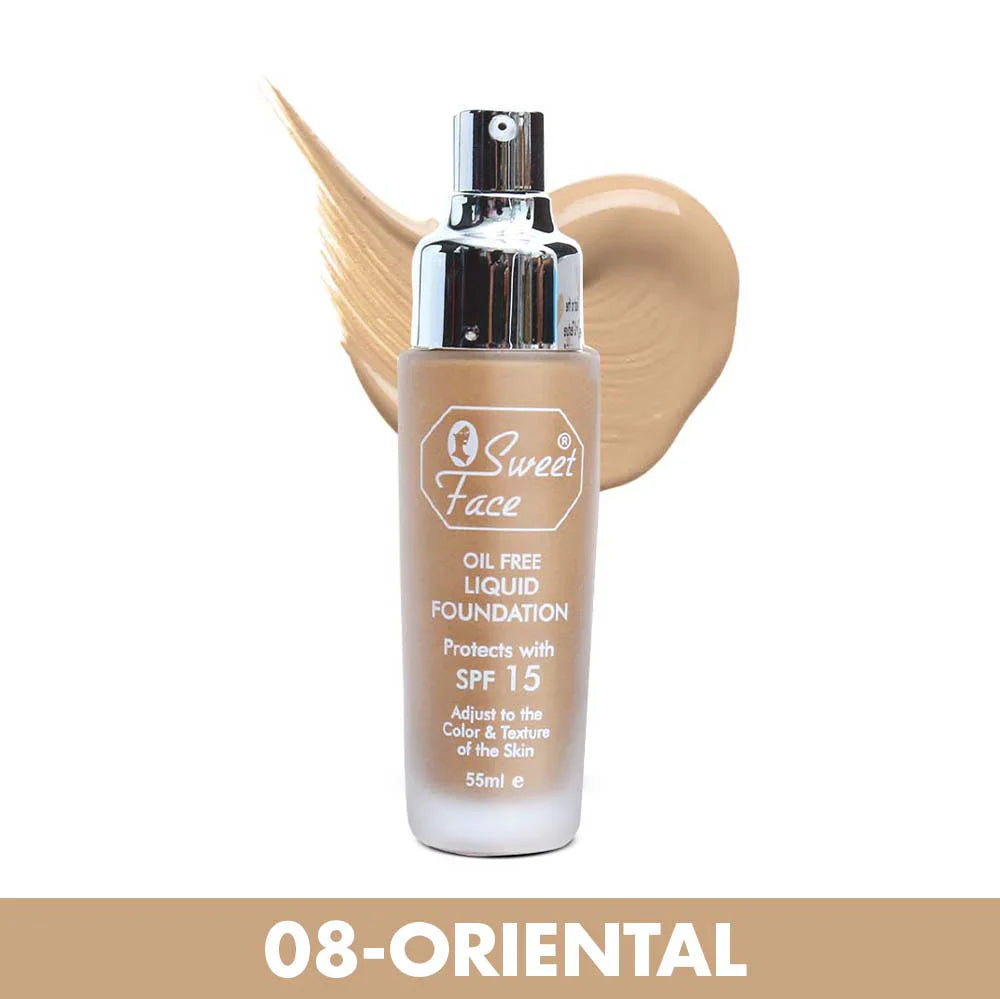 Sweetface Oil Free Liquid Foundations