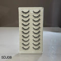 10 Pair Mink Eyelashes (5DJ08)