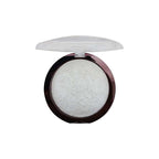 Compact powder in an open case on a white background