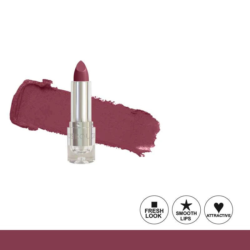 Lipstick with a swatch on a white background