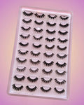 20 Pairs Mink Eye Lashes (JD01)