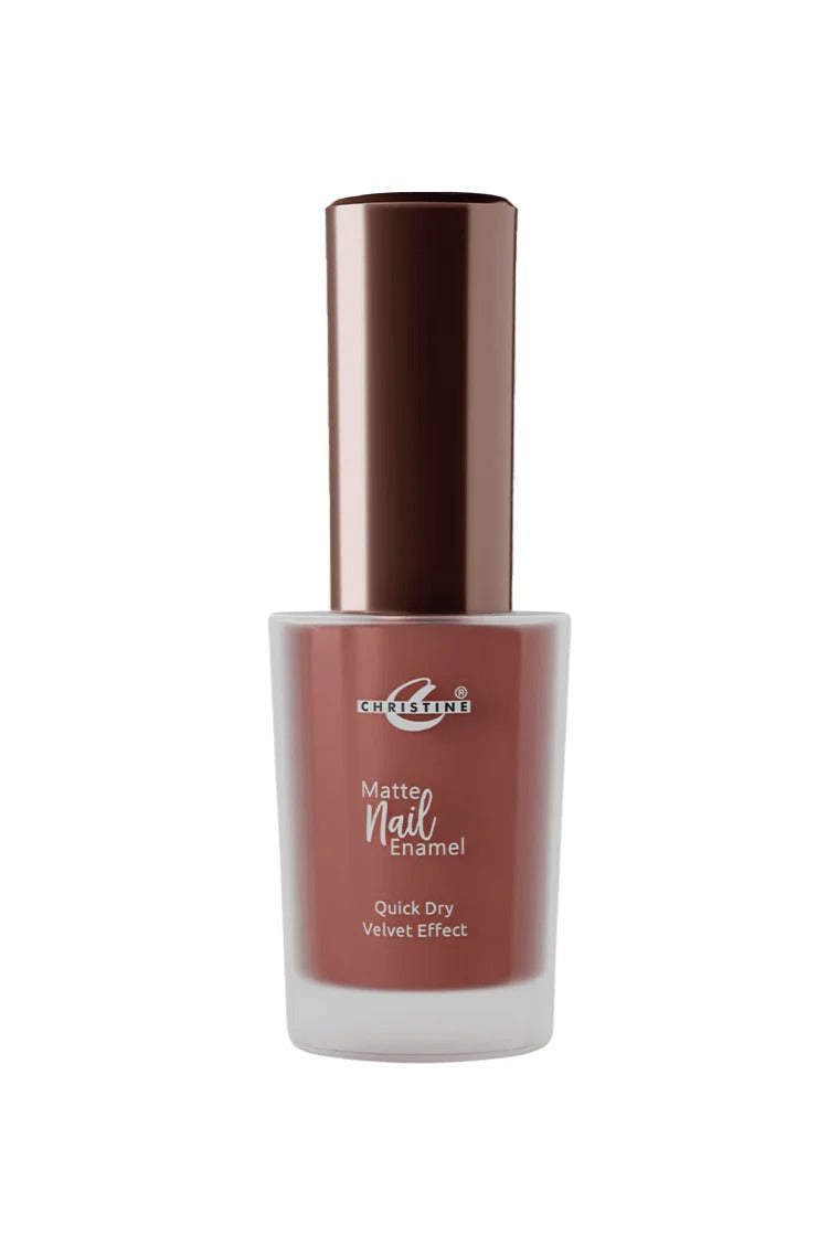 Christine Matte Nail Polish | Quick Dry Velvet Effect | 13ml