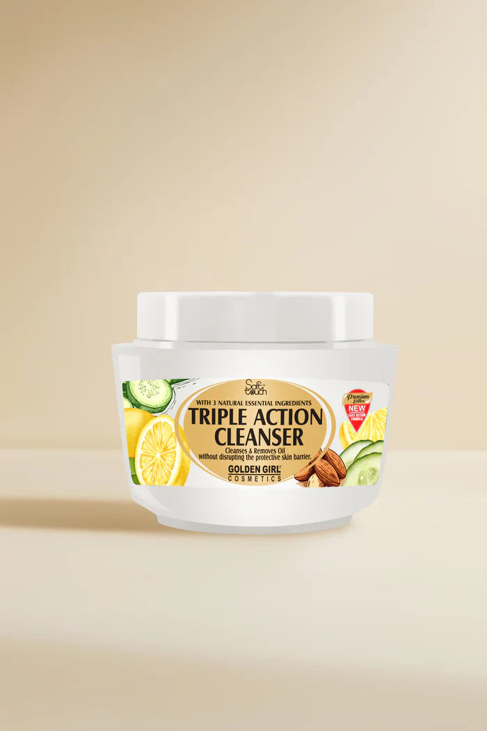 Golden Girl Triple Action Cleanser | Cucumber, Lemon & Almond
