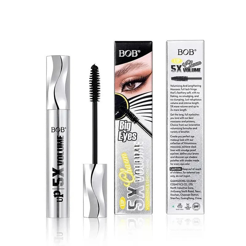 BOB 5X Volumizing and Lenghthening Big Eyes Volume Black Mascara