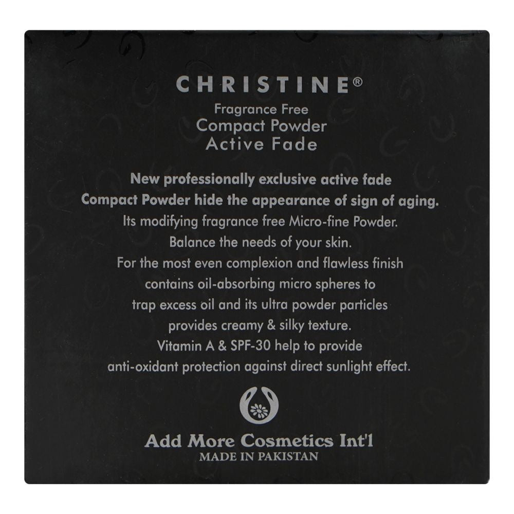 Box of Christine Fragrance Free Oil Control Compact Powder Active Fade 