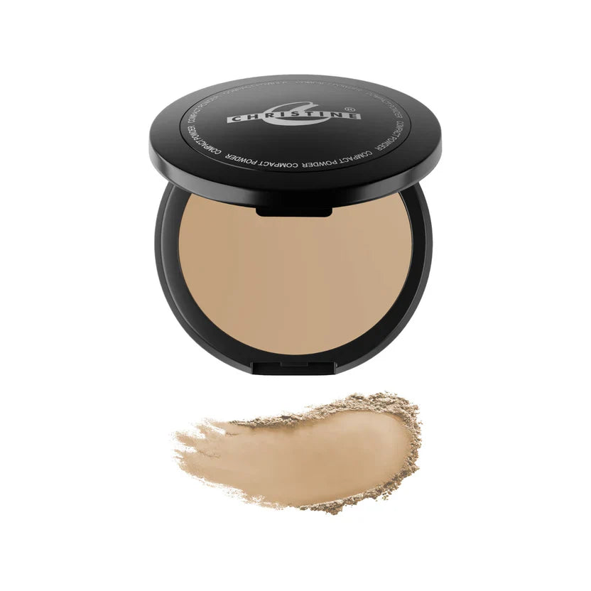 Christine Fragrance Free Oil Control Compact Powder Active Fade