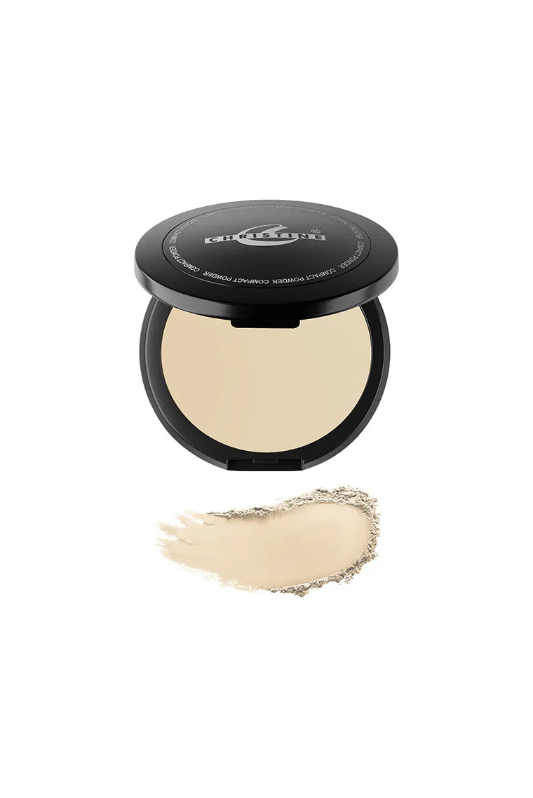Christine Fragrance Free Oil Control Compact Powder Active Fade