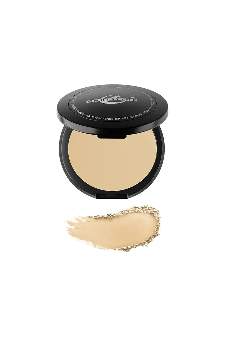 Christine Fragrance Free Oil Control Compact Powder Active Fade