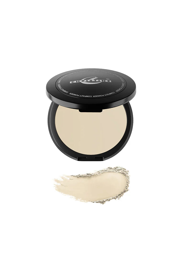 Christine Fragrance Free Oil Control Compact Powder Active Fade
