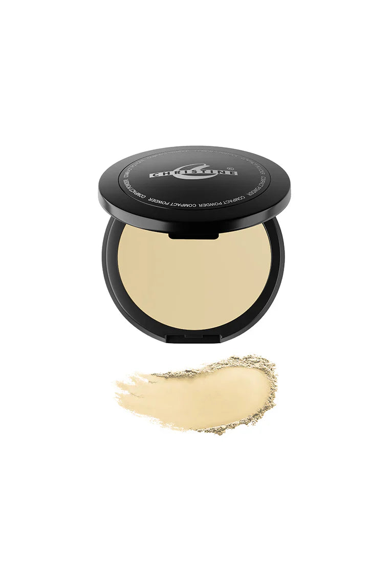 Christine Fragrance Free Oil Control Compact Powder Active Fade