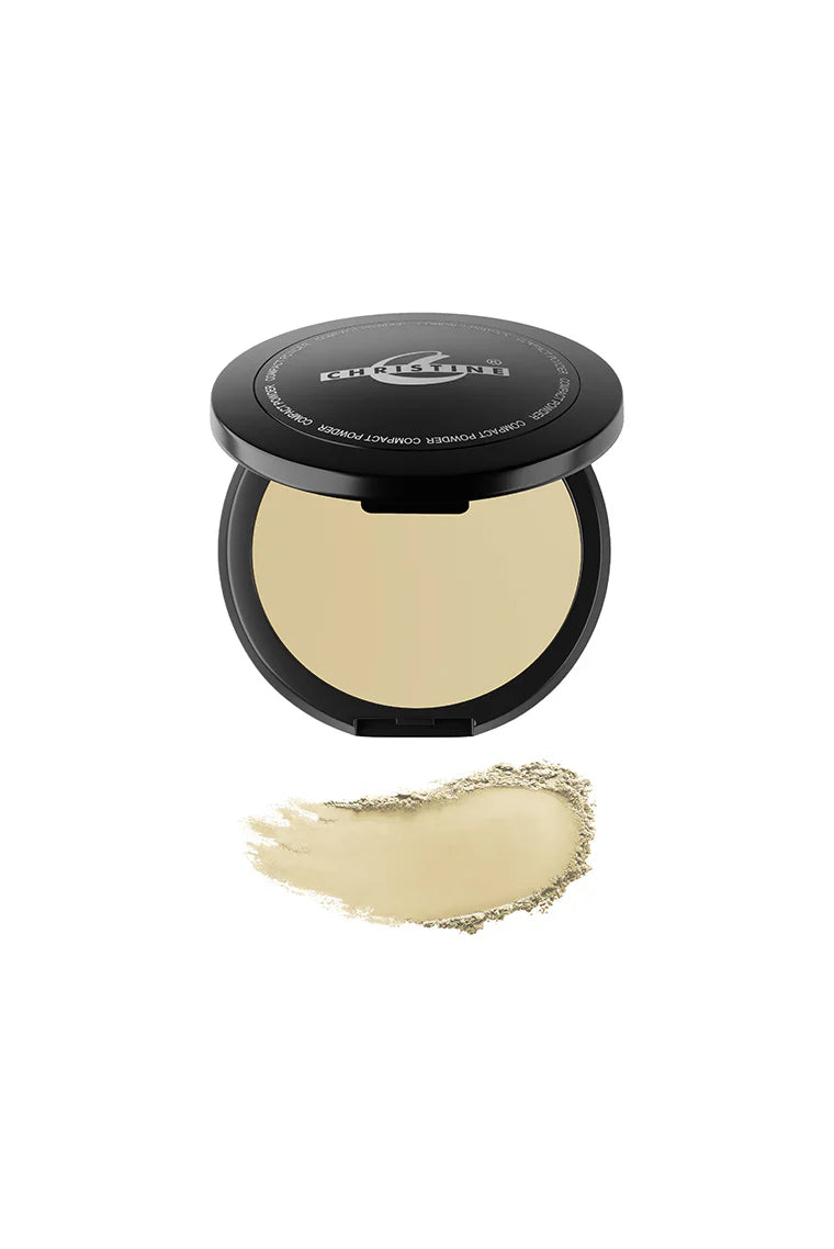 Christine Fragrance Free Oil Control Compact Powder Active Fade