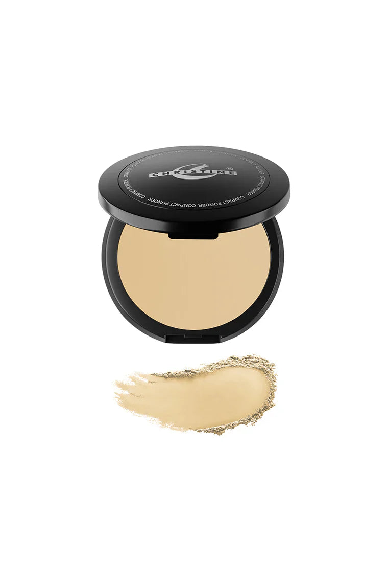 Christine Fragrance Free Oil Control Compact Powder Active Fade
