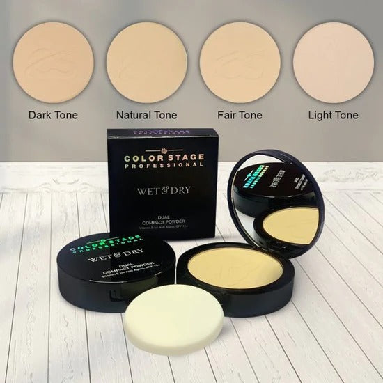 Color Stage Professional Wet and Dry Compact Powder (Face Powder)