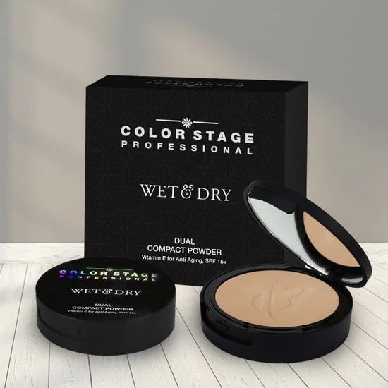 Color Stage Professional Wet and Dry Compact Powder (Face Powder)