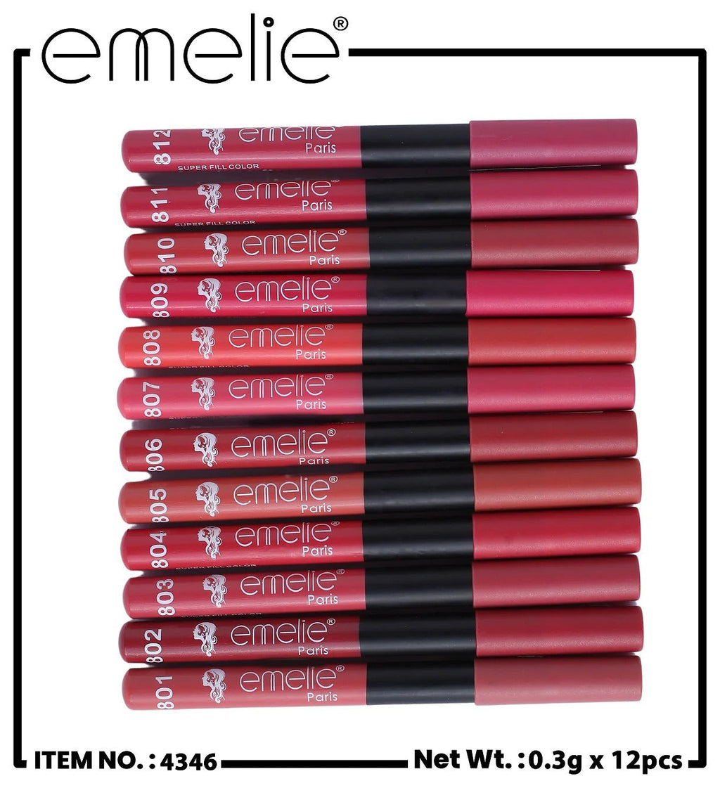 Emelie Paris Matte Lip & Eye Pencil