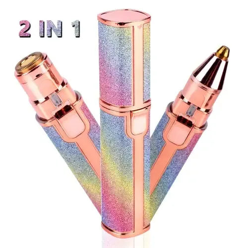 Flawless Eyebrow Trimmer And Shaver For Ladies