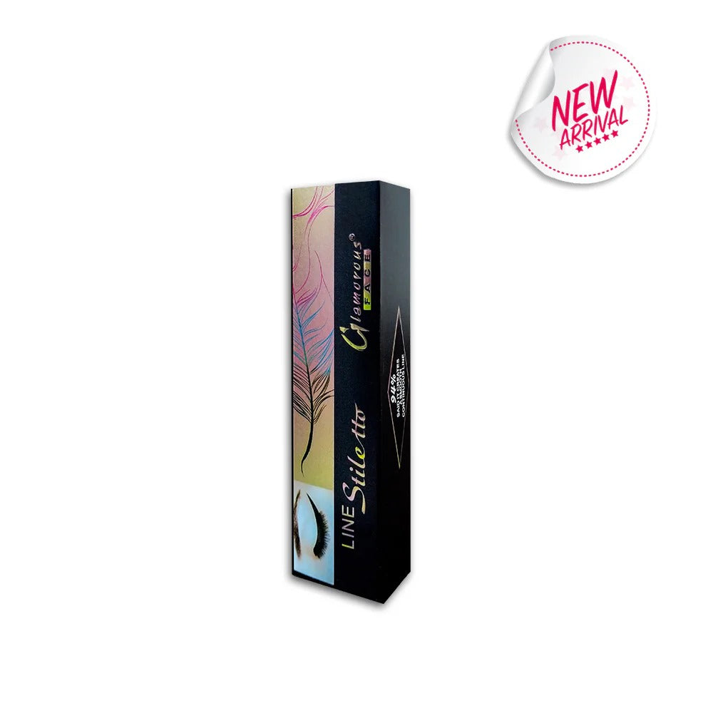 Eyelash packaging with 'New Arrival' label on a white background