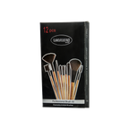 Glamorous Face 12 Piece Leather Brushset