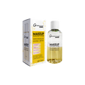 Makeup remover toner bottle and packaging on a white background