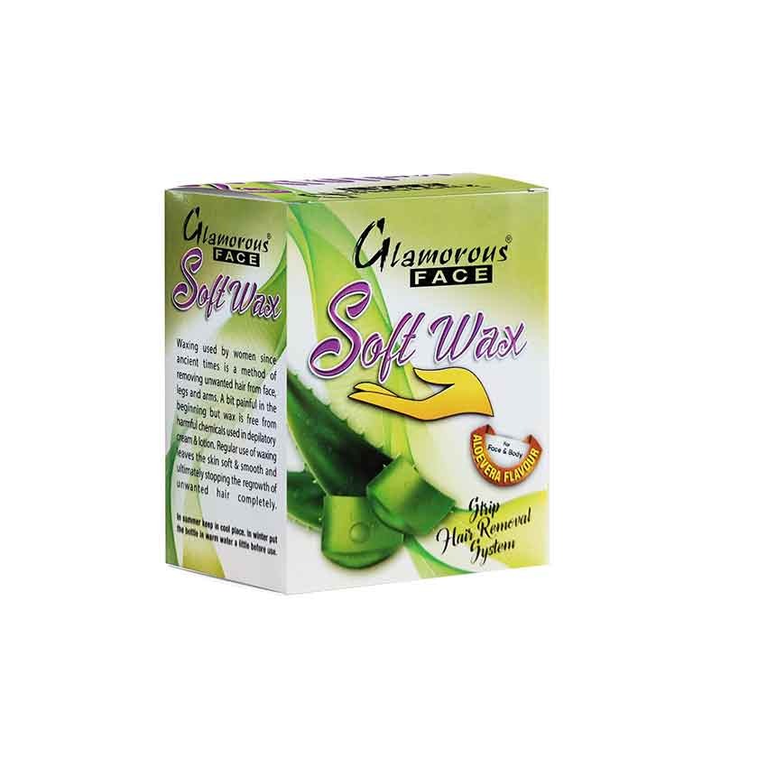 Glamorous Face Soft Wax 200 Gm (4 Colours)