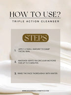 Golden Girl Triple Action Cleanser | Cucumber, Lemon & Almond