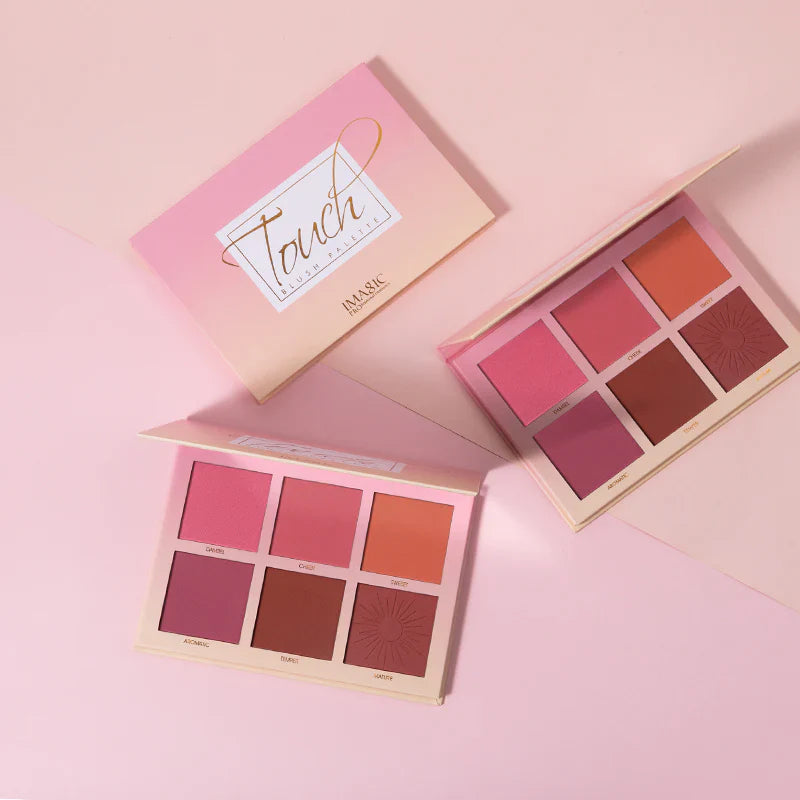 IMAGIC 6 COLOR TOUCH BLUSH PALETTE