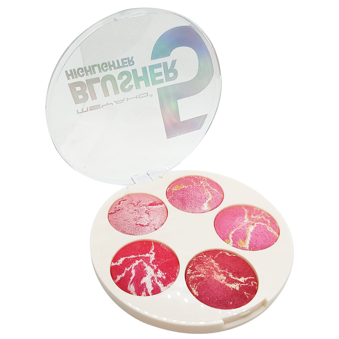 MSYAHO 5 Color Terracotta Blusher & Highlighter
