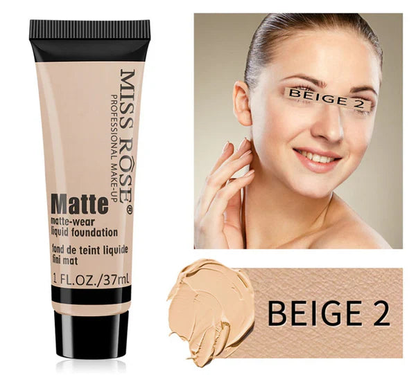 Miss Rose - Full Coverage Matte Foundation
