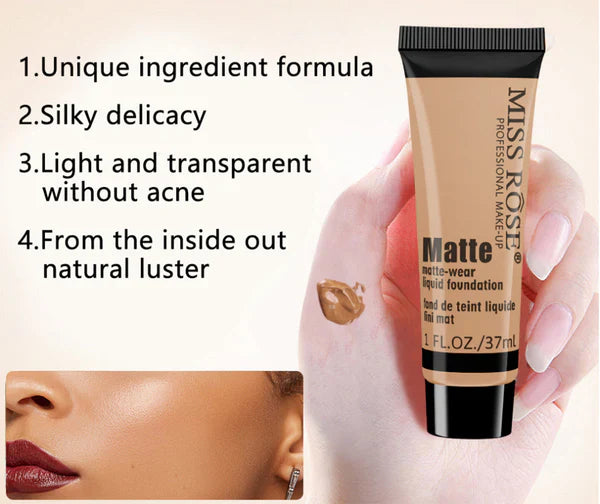 Miss Rose - Full Coverage Matte Foundation