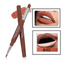 Miss rose 2 In 1 Lip Liner + Lipstick(Pack of 6) Nude