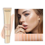 Miss Rose foundation tube with a close-up of a woman's face