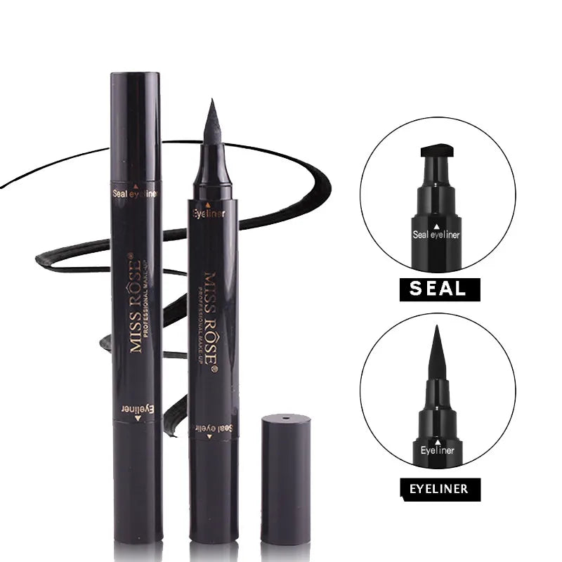Miss Rose magic eyeliner pen with packaging on a white background
