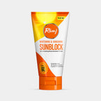 Tube of SPF60 Whitening & Vanishing Sunblock cream on a white background