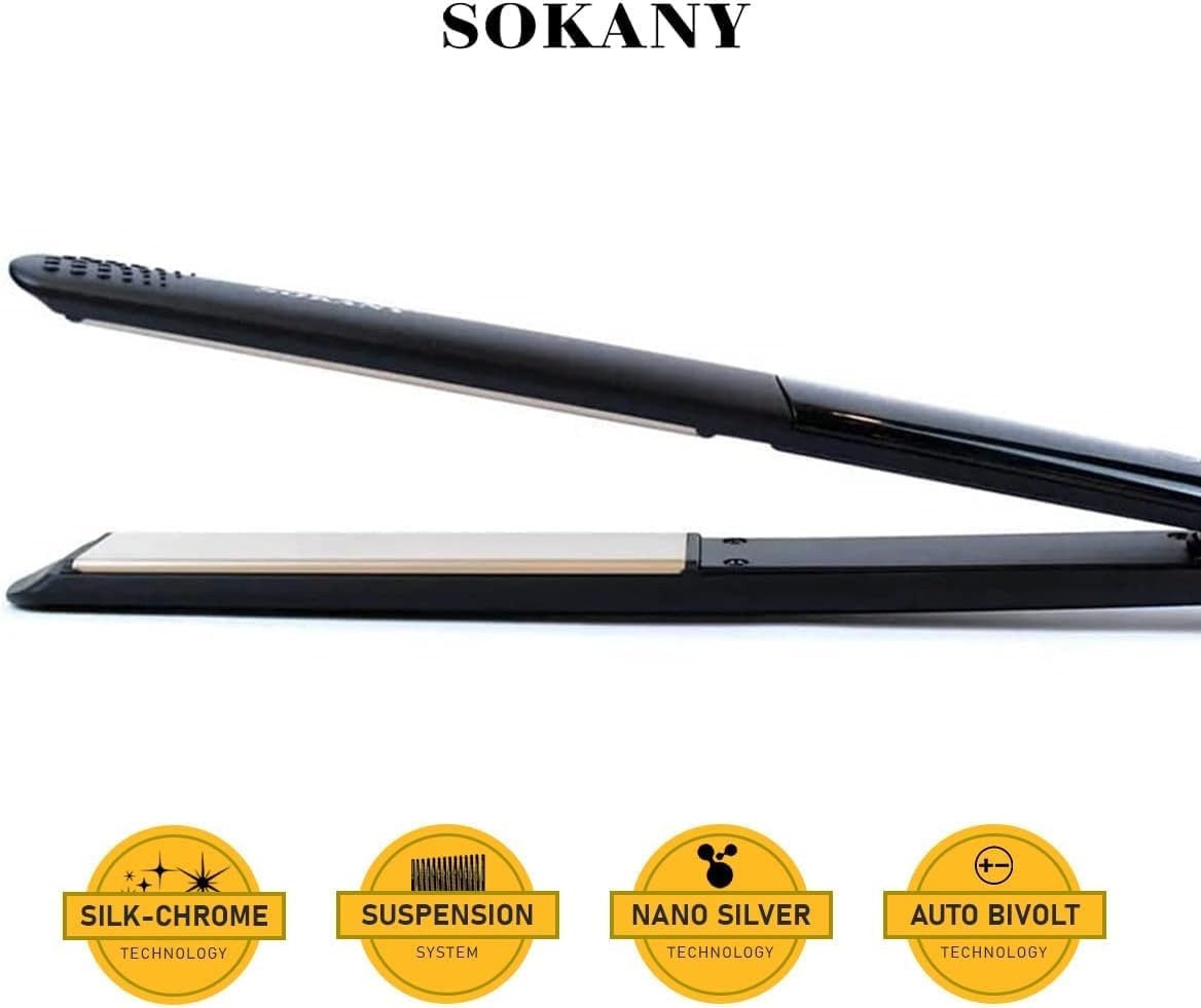 Salon Quality Sokany Hair Straightener 