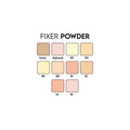 Color swatches for Sheaffer Fixer Powder A Complete Mineral Transparent Powder