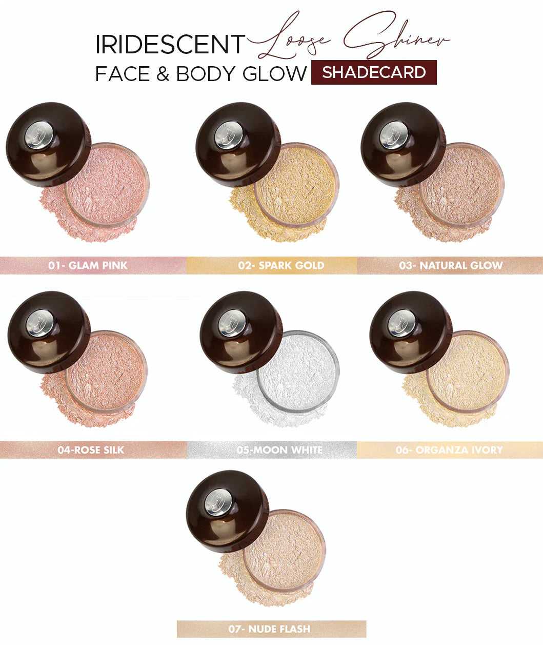 Sweetface Face & Body Glow Loose Shiner