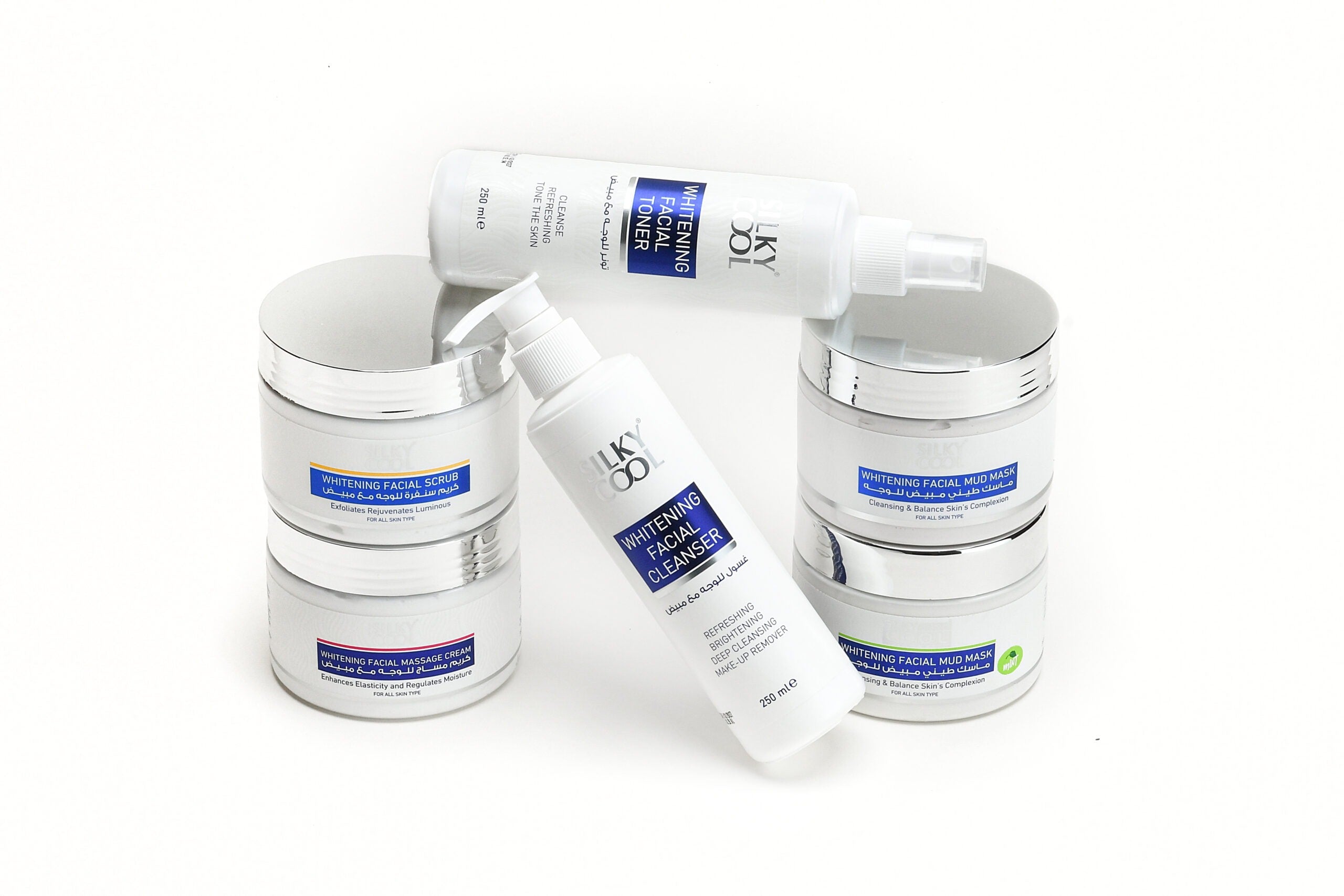 Silky Cool Whitening Facial Kit