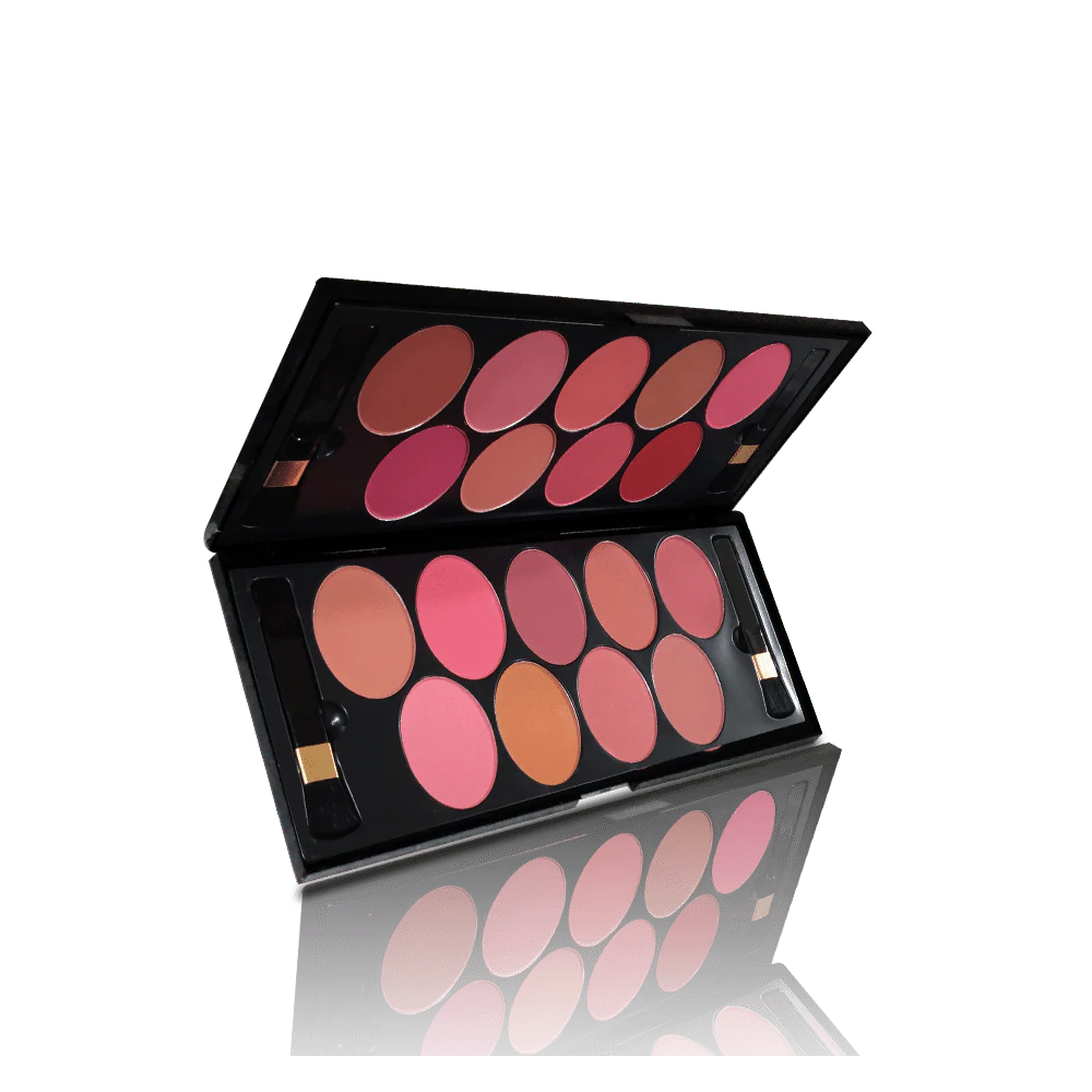 Glamorous Face 9+9 Baked & Matte Blushon Kit