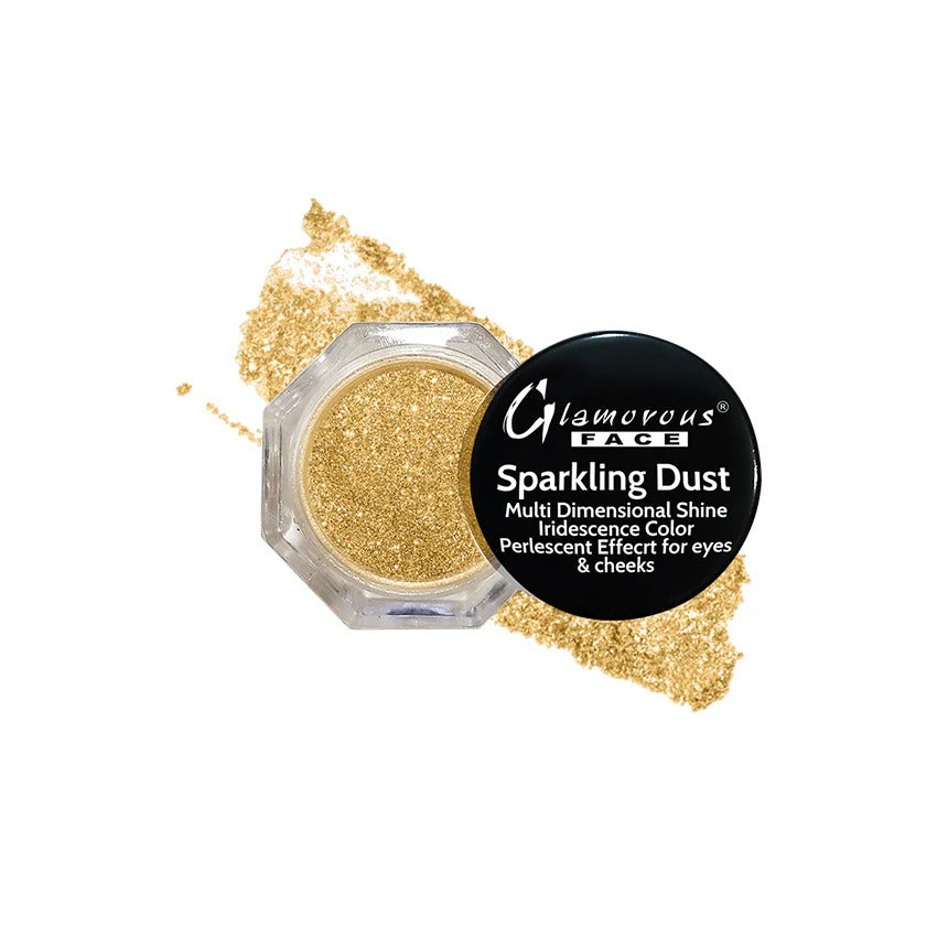 Glamorous Face Sparkling Dust